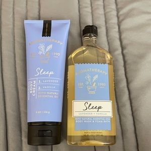 NWOT bath and body works aromatherapy set